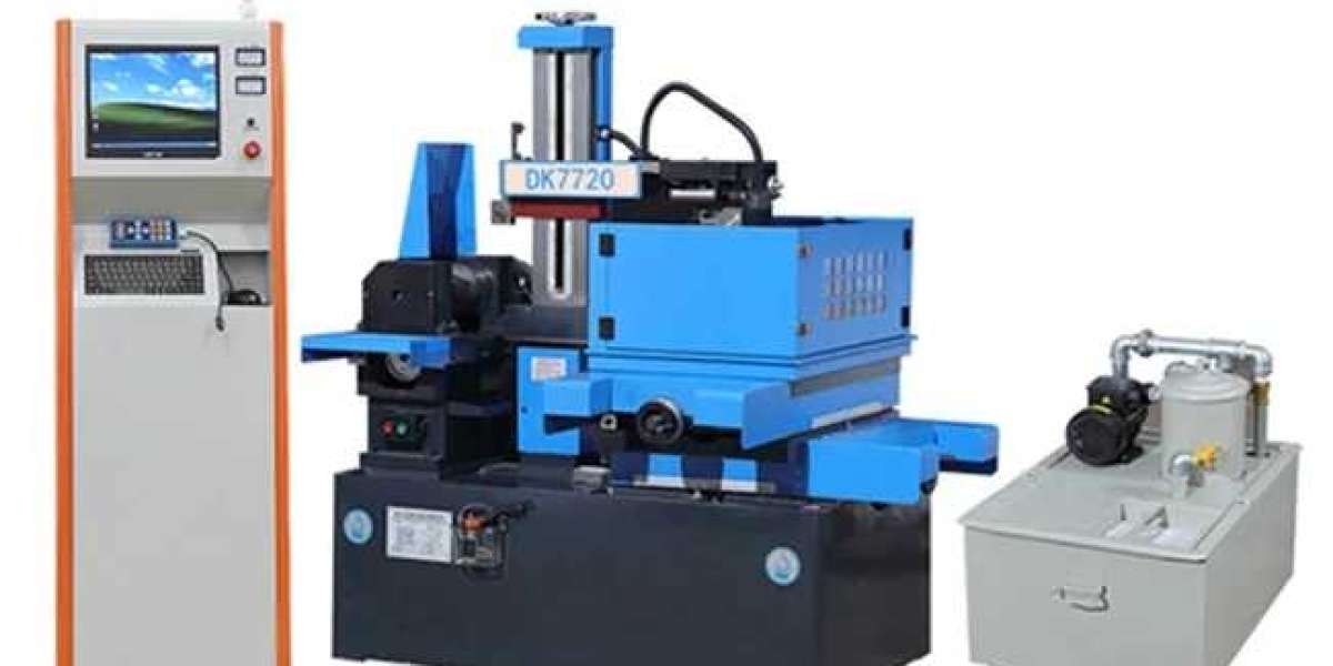 How to improve the finish of fast walking steel-inlaid guide rail wire cutting machine